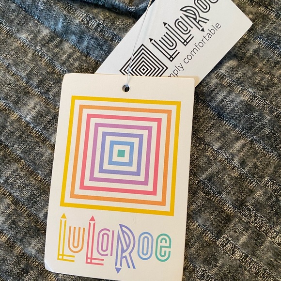 LuLaRoe Sarah Cardigan Duster Sweater Marl Grey - Picture 9 of 16